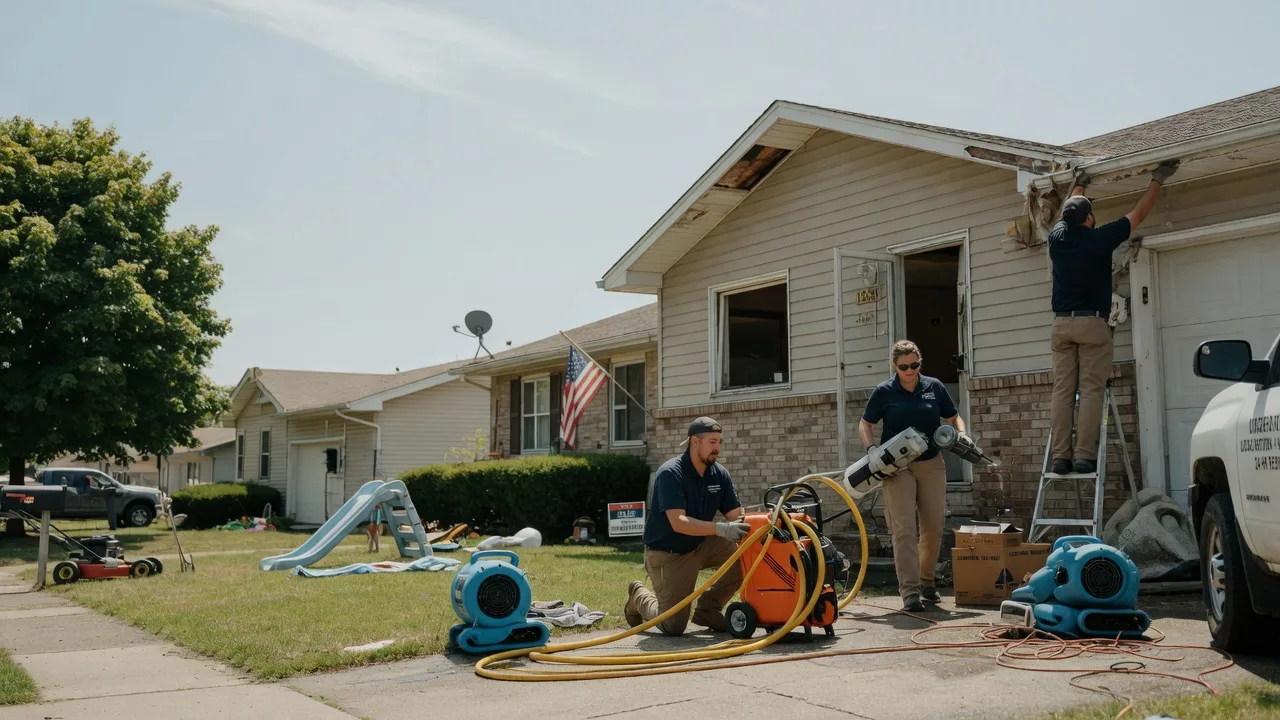 Water Damage Restoration in New Salem, PA near me
